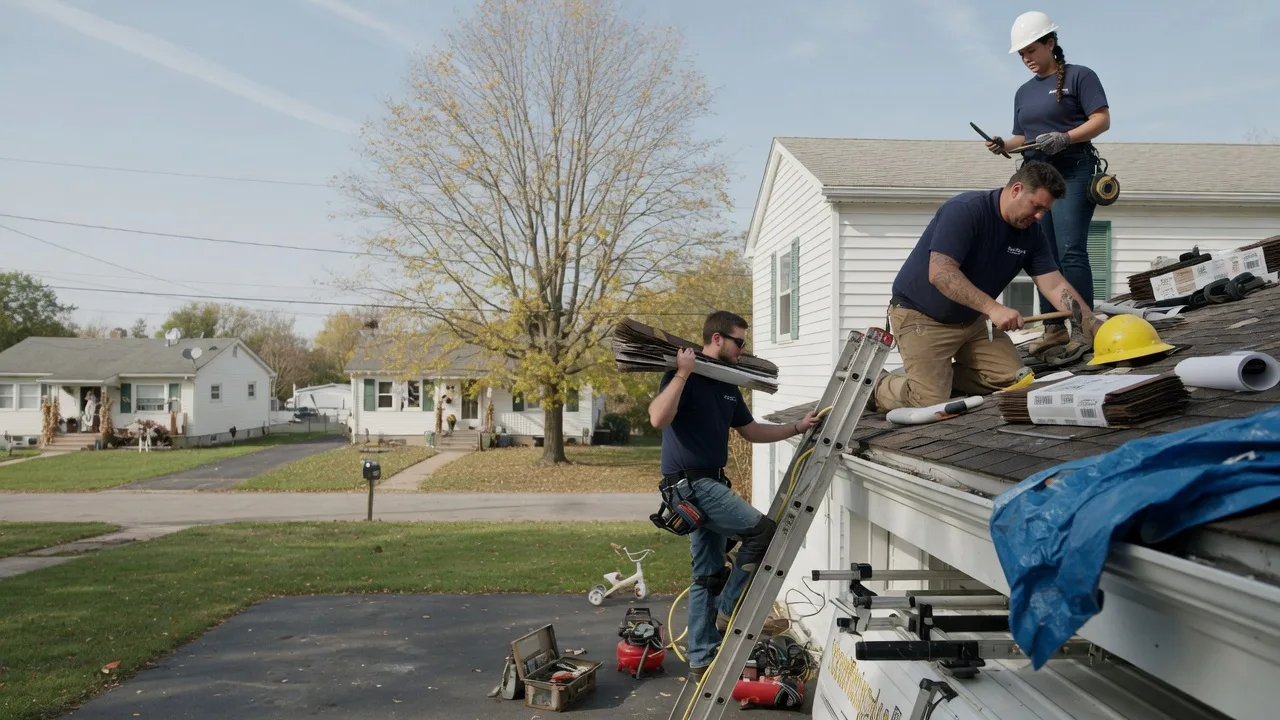 Local Roofing Contractors in Shirland, IL near me